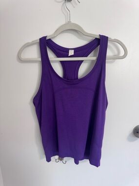 lululemon athletica Purple Racerback Tank hip length